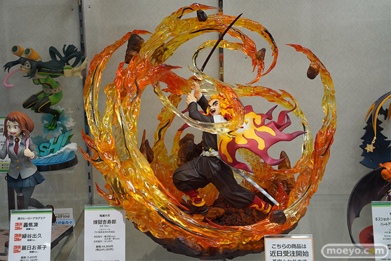 秋葉原の新作フィギュア展示の様子 2021年8月28日 29