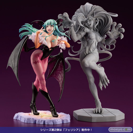 コトブキヤ ヴァンパイア美少女 ヴァンパイア/DARKSTALKERS モリガン ke(小抹香)　フィギュア 15