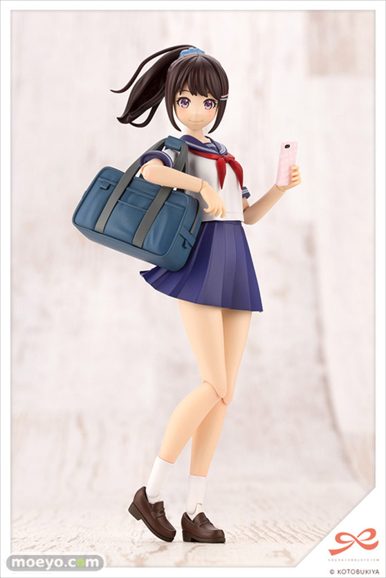 コトブキヤ 創彩少女庭園 結城まどか[桃桜高校・夏服] プラモデル 丸屋裕之介 01