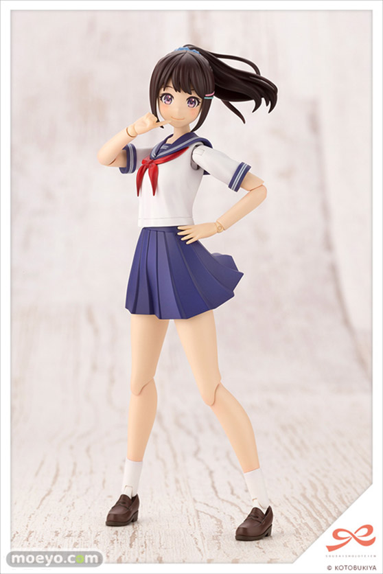 コトブキヤ 創彩少女庭園 結城まどか[桃桜高校・夏服] プラモデル 丸屋裕之介 03