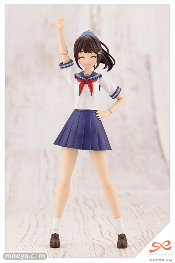 コトブキヤ 創彩少女庭園 結城まどか[桃桜高校・夏服] プラモデル 丸屋裕之介 06