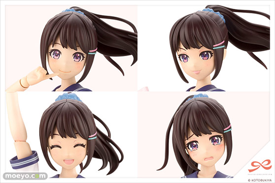 コトブキヤ 創彩少女庭園 結城まどか[桃桜高校・夏服] プラモデル 丸屋裕之介 08