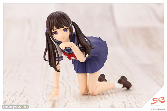 コトブキヤ 創彩少女庭園 結城まどか[桃桜高校・夏服] プラモデル 丸屋裕之介 09