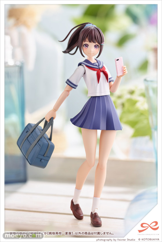 コトブキヤ 創彩少女庭園 結城まどか[桃桜高校・夏服] プラモデル 丸屋裕之介 15