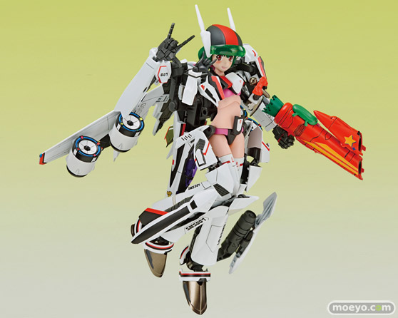 アオシマ ACKS MC-09 V.F.G. マクロスF VF-25F メサイア ランカ・リー プラモデル 01