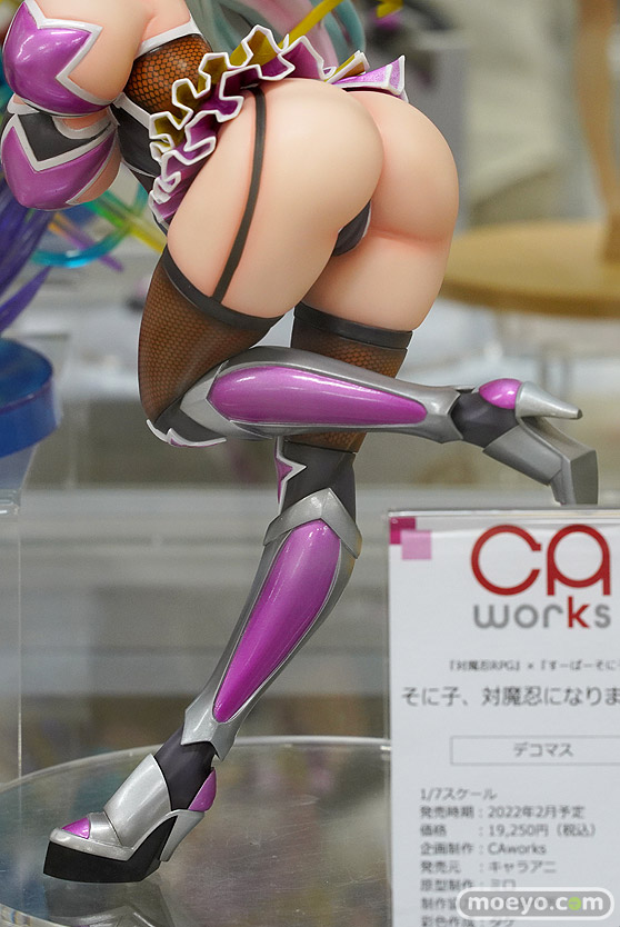 キャラアニ CAworks 『対魔忍RPG×すーぱーそに子』そに子、対魔忍になりまうｓ♪ ミロ 正村制作所 タケ フィギュア あみあみ 10