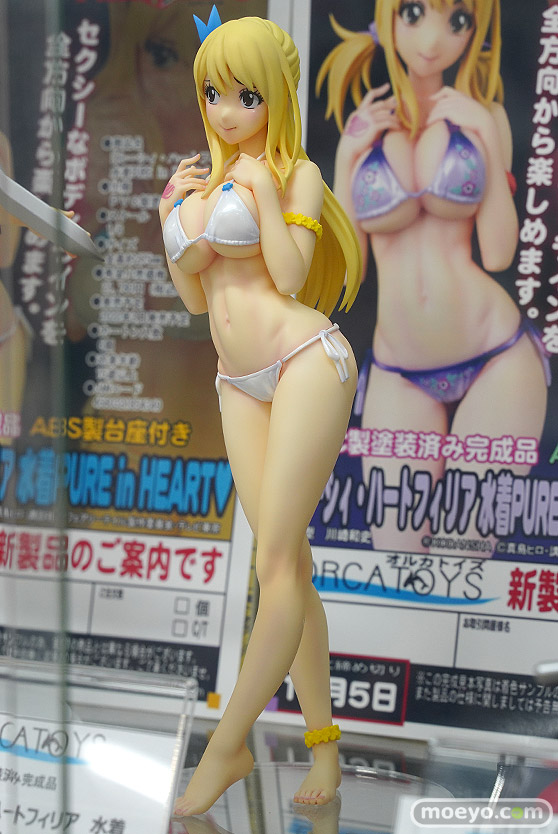 オルカトイズ FAIRY TAIL ルーシィ・ハートフィリア 水着PURE in HEART 川崎和史 フィギュア あみあみ 03