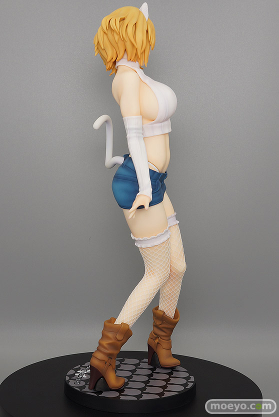 ダイキ工業 BLACK＆WHITE キャットなガール しろねこちゃん illustration by 魔太郎 マ.ガ.ラ 明智逸鶴 フィギュア エロ キャストオフ 製品版 03