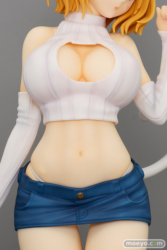 ダイキ工業 BLACK＆WHITE キャットなガール しろねこちゃん illustration by 魔太郎 マ.ガ.ラ 明智逸鶴 フィギュア エロ キャストオフ 製品版 12