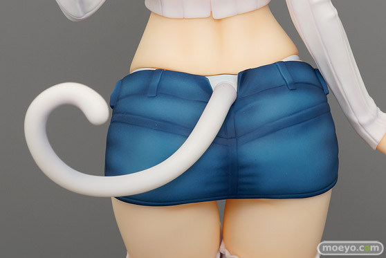 ダイキ工業 BLACK＆WHITE キャットなガール しろねこちゃん illustration by 魔太郎 マ.ガ.ラ 明智逸鶴 フィギュア エロ キャストオフ 製品版 23