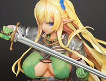 追加特典もりだくさんのヴェルテクス「エルフ村 第7村人 シルヴィア アンテナショップ限定版」新作美少女フィギュア彩色サンプル画像レビュー