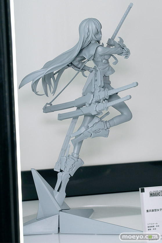 マジックモールド 重兵装型女子高生 壹 フィギュア カーブモデルズ 小野哲也 ワンホビ34 02