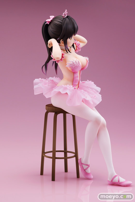 ユニオンクリエイティブ Anmiイラスト『フラミンゴバレエ団』 ポニーテールの子 赤べこ トルマリンゴリラ フィギュア 03