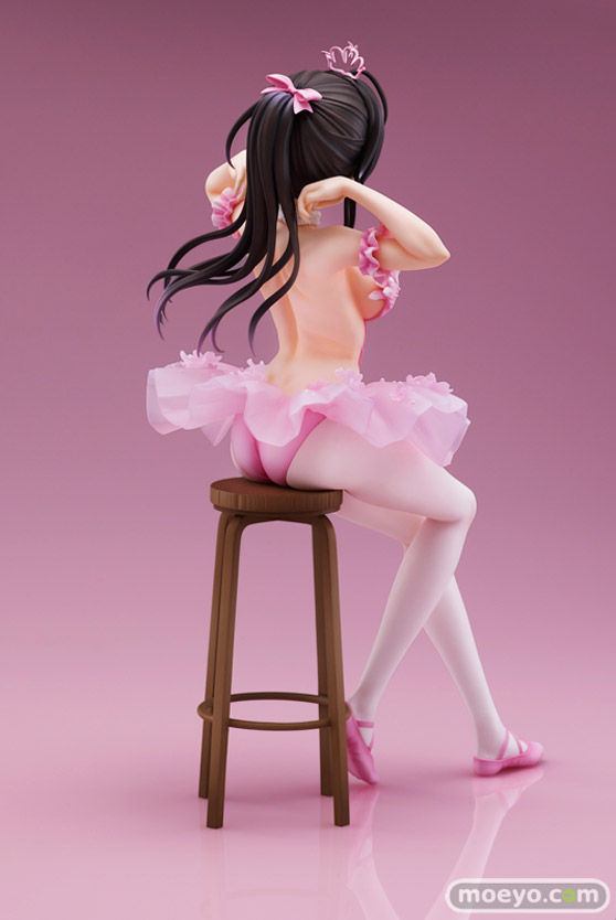 ユニオンクリエイティブ Anmiイラスト『フラミンゴバレエ団』 ポニーテールの子 赤べこ トルマリンゴリラ フィギュア 04