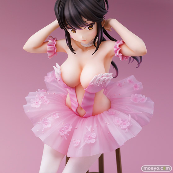 ユニオンクリエイティブ Anmiイラスト『フラミンゴバレエ団』 ポニーテールの子 赤べこ トルマリンゴリラ フィギュア 07