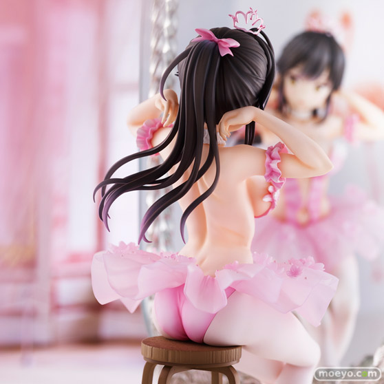 ユニオンクリエイティブ Anmiイラスト『フラミンゴバレエ団』 ポニーテールの子 赤べこ トルマリンゴリラ フィギュア 15