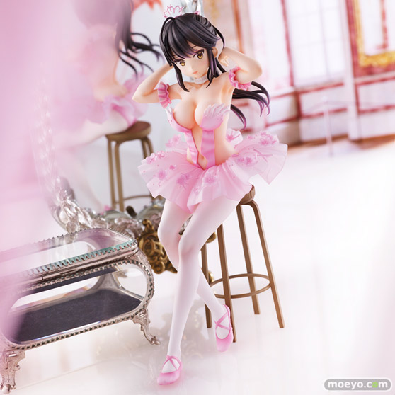 ユニオンクリエイティブ Anmiイラスト『フラミンゴバレエ団』 ポニーテールの子 赤べこ トルマリンゴリラ フィギュア 16