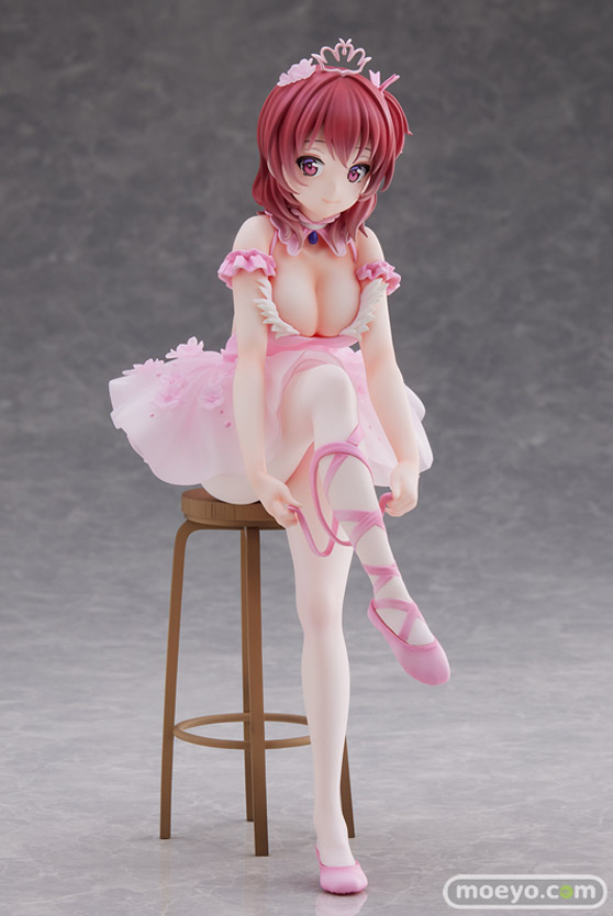 ユニオンクリエイティブ Anmiイラスト『フラミンゴバレエ団』 赤髪の子 赤べこ トルマリンゴリラ フィギュア 01