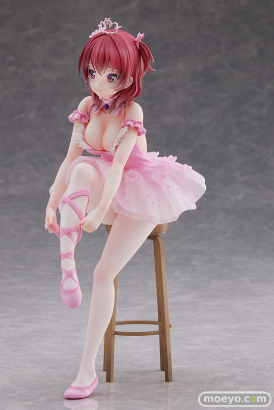 ユニオンクリエイティブ Anmiイラスト『フラミンゴバレエ団』 赤髪の子 赤べこ トルマリンゴリラ フィギュア 02