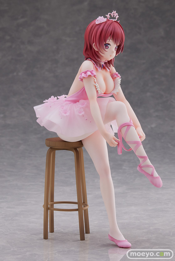 ユニオンクリエイティブ Anmiイラスト『フラミンゴバレエ団』 赤髪の子 赤べこ トルマリンゴリラ フィギュア 05