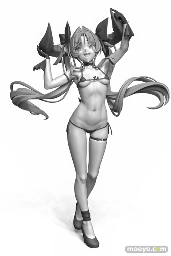 Q-six ワンダーフェスティバル2021[秋]オンライン フィギュア  雛衣ポーレット  クローンアサギ レプティリア ノワール エロ 17