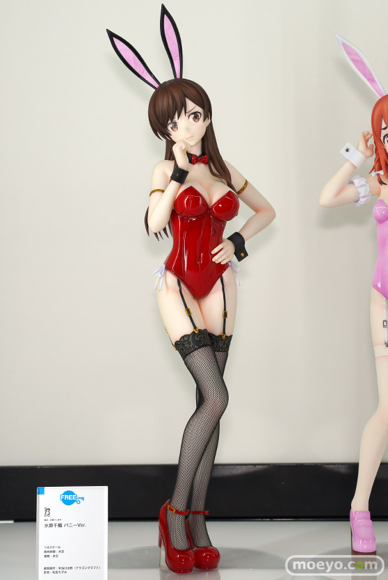 フリーイング B-STYLE 彼女、お借りします 水原千鶴 バニーVer. 宇治川法幹 松田モデル フィギュア ワンホビ34 01