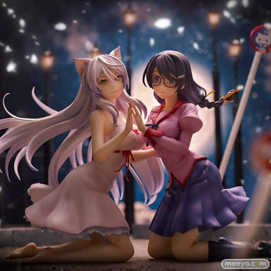 ユニオンクリエイティブ 『猫物語』羽川翼2体セット 再販 デザインココ フィギュア 06