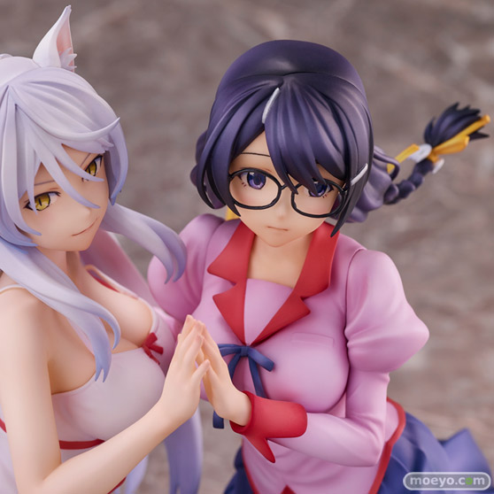 ユニオンクリエイティブ 『猫物語』羽川翼2体セット 再販 デザインココ フィギュア 18