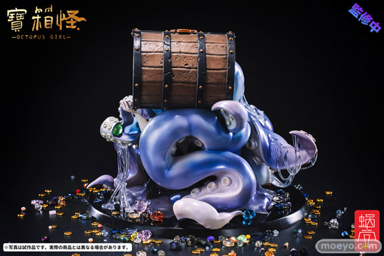 蝸之殼スタジオ 宝箱のモンスター オクトパス・ガール あみあみ フィギュア 03