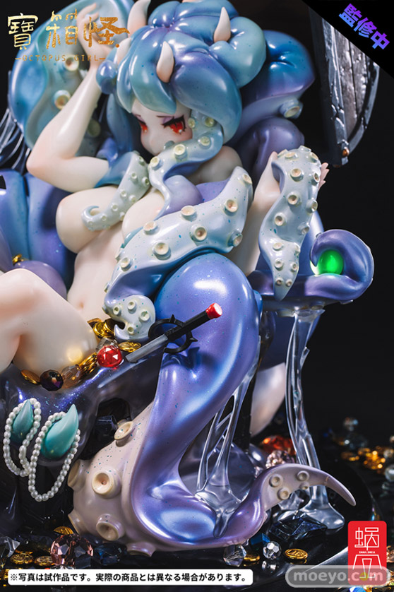 蝸之殼スタジオ 宝箱のモンスター オクトパス・ガール あみあみ フィギュア 08