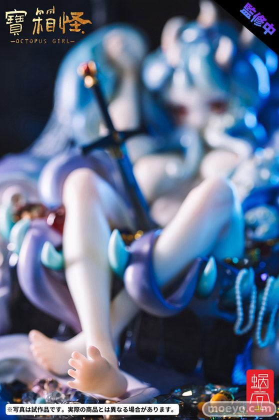 蝸之殼スタジオ 宝箱のモンスター オクトパス・ガール あみあみ フィギュア 13