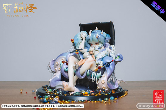 蝸之殼スタジオ 宝箱のモンスター オクトパス・ガール あみあみ フィギュア 16