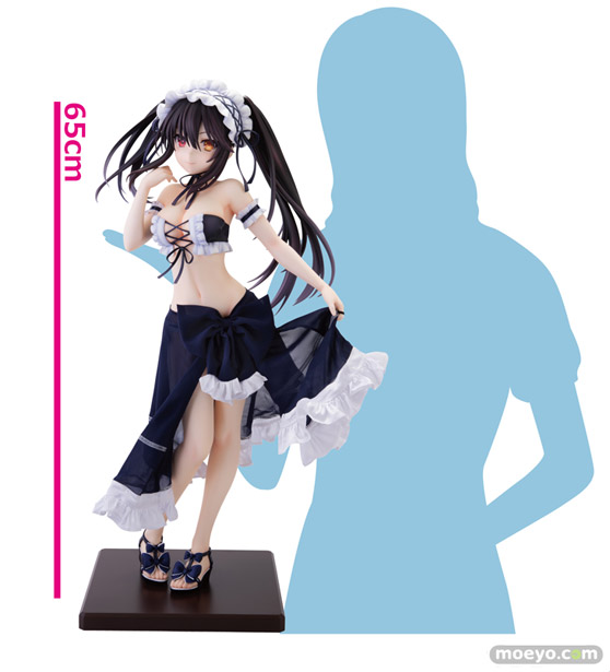 KADOKAWA KDcolle デート・ア・ライブ 原作版 時崎狂三 水着Ver. 1/2.5 フィギュア 松田モデル(ふんどし) 09