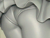 マックスファクトリー新作美少女フィギュア「POP UP PARADE この素晴らしい世界に祝福を！ アクア 水着Ver.」監修中原型が展示！【ワンホビ34】