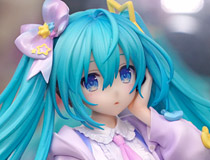 ホビーストック新作美少女フィギュア「初音ミク HATSUNE MIKU Digital Stars 2021 ver.」彩色サンプルがアキバで展示！