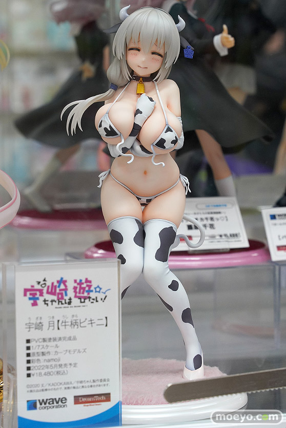 ウェーブ 宇崎ちゃんは遊びたい! 宇崎 月【牛柄ビキニ】 カーブモデルズ namoji フィギュア あみあみ 01