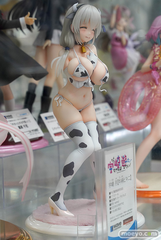 ウェーブ 宇崎ちゃんは遊びたい! 宇崎 月【牛柄ビキニ】 カーブモデルズ namoji フィギュア あみあみ 02