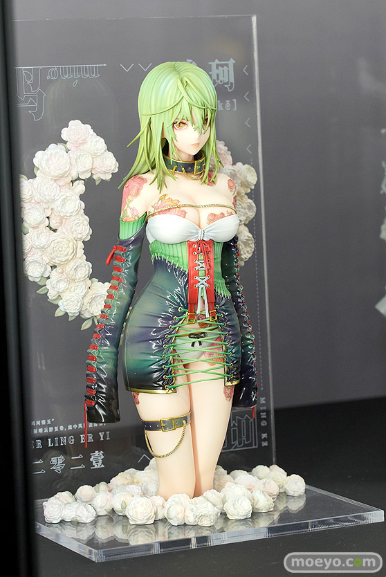 グッドスマイルカンパニー Illustration Revelation -荼壹-コラボレーション　月季鳴珂(ユエジー メイカ) 藤造型 えこし フィギュア ワンホビ34 02