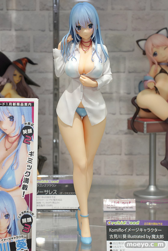 秋葉原の新作美少女フィギュア展示の様子 ボークス 2021年12月25日 25