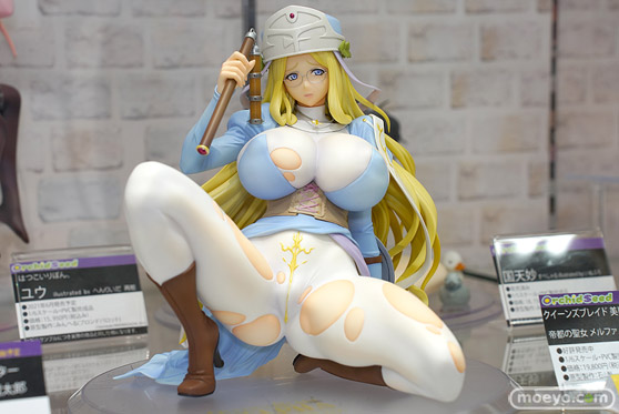 オーキッドシード クイーンズブレイド 美しき闘士たち 帝都の聖女 メルファ -いのうえたくやver.- フィギュア 石山智 ボークス 01