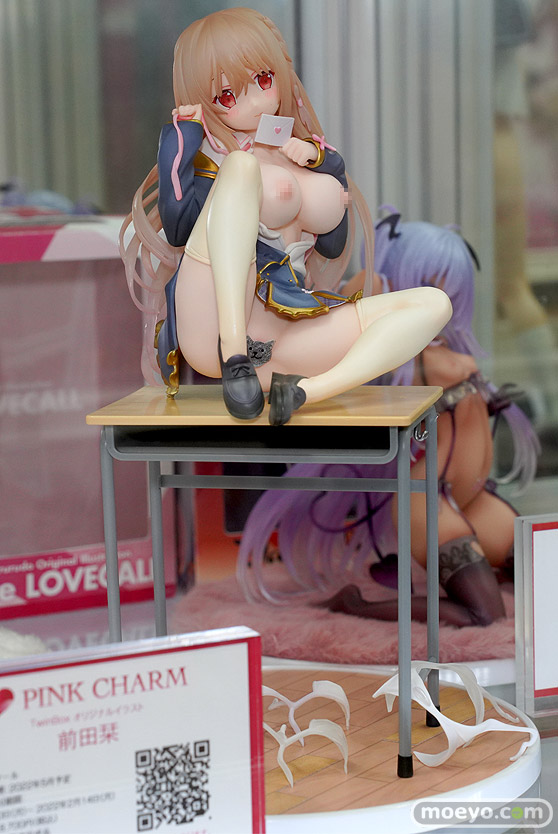 Pink・Charm TwinBox オリジナルイラスト　前田栞 KaNA フィギュア エロ キャストオフ 濡れ透け 焦げシミ あみあみ 03