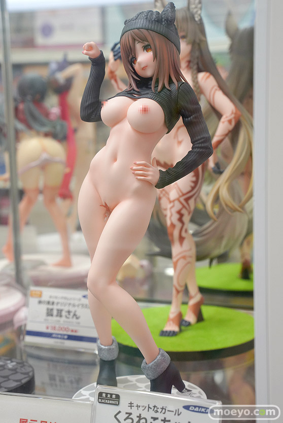 ダイキ工業 キャットなガール くろねこちゃん illustration by 魔太郎 D蔵 明智逸鶴 フィギュア キャストオフ エロ あみあみ 03