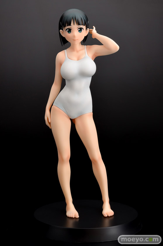 Q-six ソードアート・オンライン 桐ヶ谷直葉 白スクver. ノルグレコ フィギュア 製品版 01