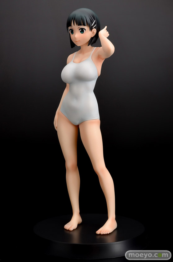 Q-six ソードアート・オンライン 桐ヶ谷直葉 白スクver. ノルグレコ フィギュア 製品版 06