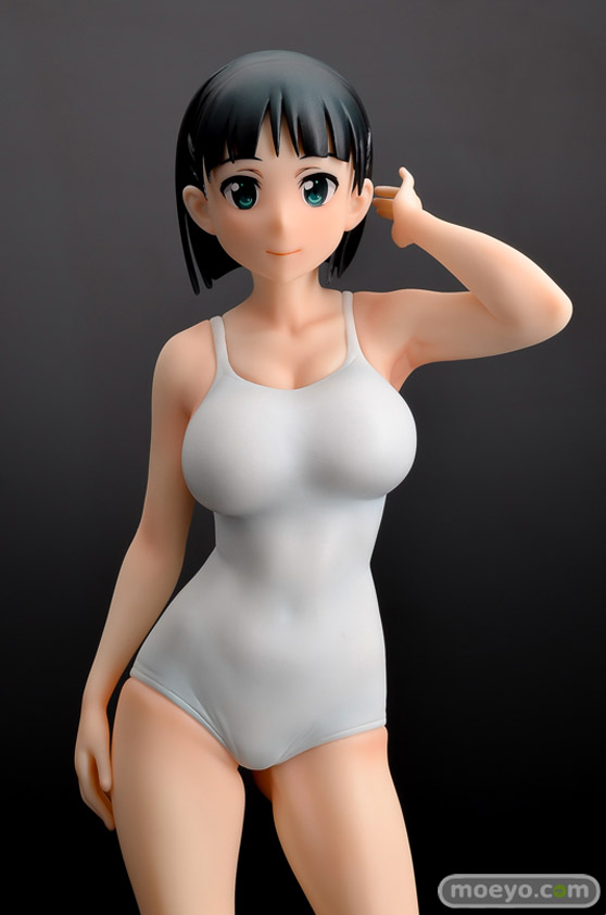 Q-six ソードアート・オンライン 桐ヶ谷直葉 白スクver. ノルグレコ フィギュア 製品版 07