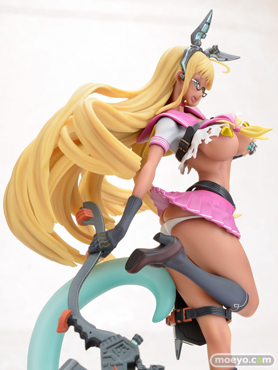 マウスユニット 絶対！風紀委員長　神氷鉋 静　黒ギャルver. cigua エロ キャストオフ フィギュア K2 RAITA 07