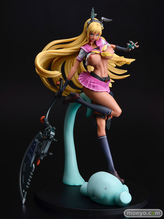 マウスユニット 絶対！風紀委員長　神氷鉋 静　黒ギャルver. cigua エロ キャストオフ フィギュア K2 RAITA 10