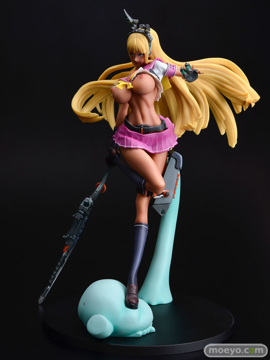 マウスユニット 絶対！風紀委員長　神氷鉋 静　黒ギャルver. cigua エロ キャストオフ フィギュア K2 RAITA 11