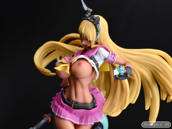 マウスユニット 絶対！風紀委員長　神氷鉋 静　黒ギャルver. cigua エロ キャストオフ フィギュア K2 RAITA 12