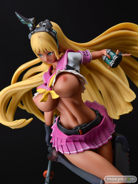 マウスユニット 絶対！風紀委員長　神氷鉋 静　黒ギャルver. cigua エロ キャストオフ フィギュア K2 RAITA 13